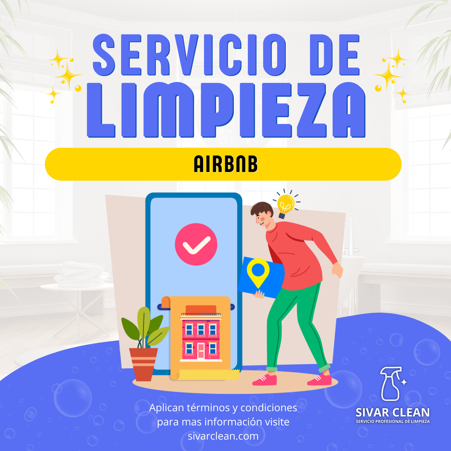 Limpieza para Airbnb