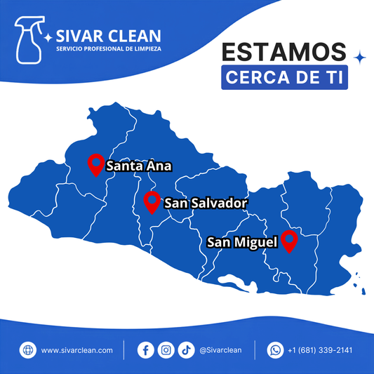 Limpieza comercial para oficinas, tiendas y negocios. 🇸🇻