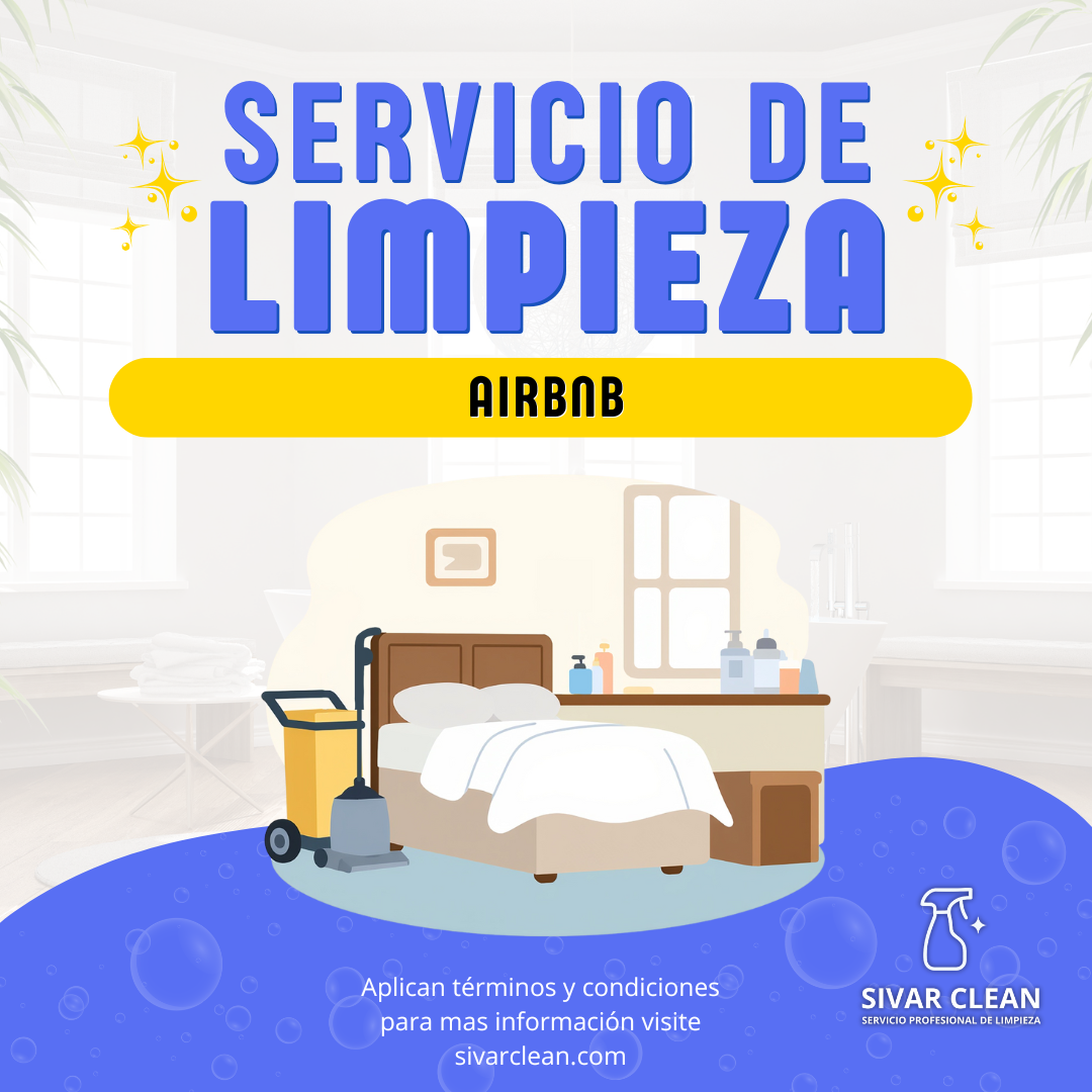 Limpieza para Airbnb