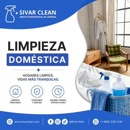 Limpieza domestica 🇸🇻