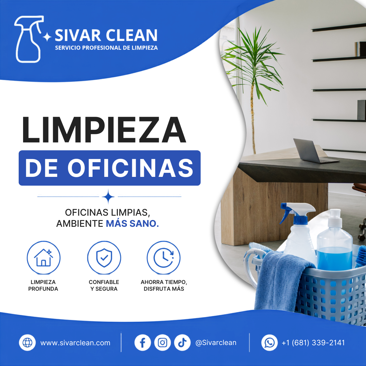 Limpieza comercial para oficinas, tiendas y negocios. 🇸🇻